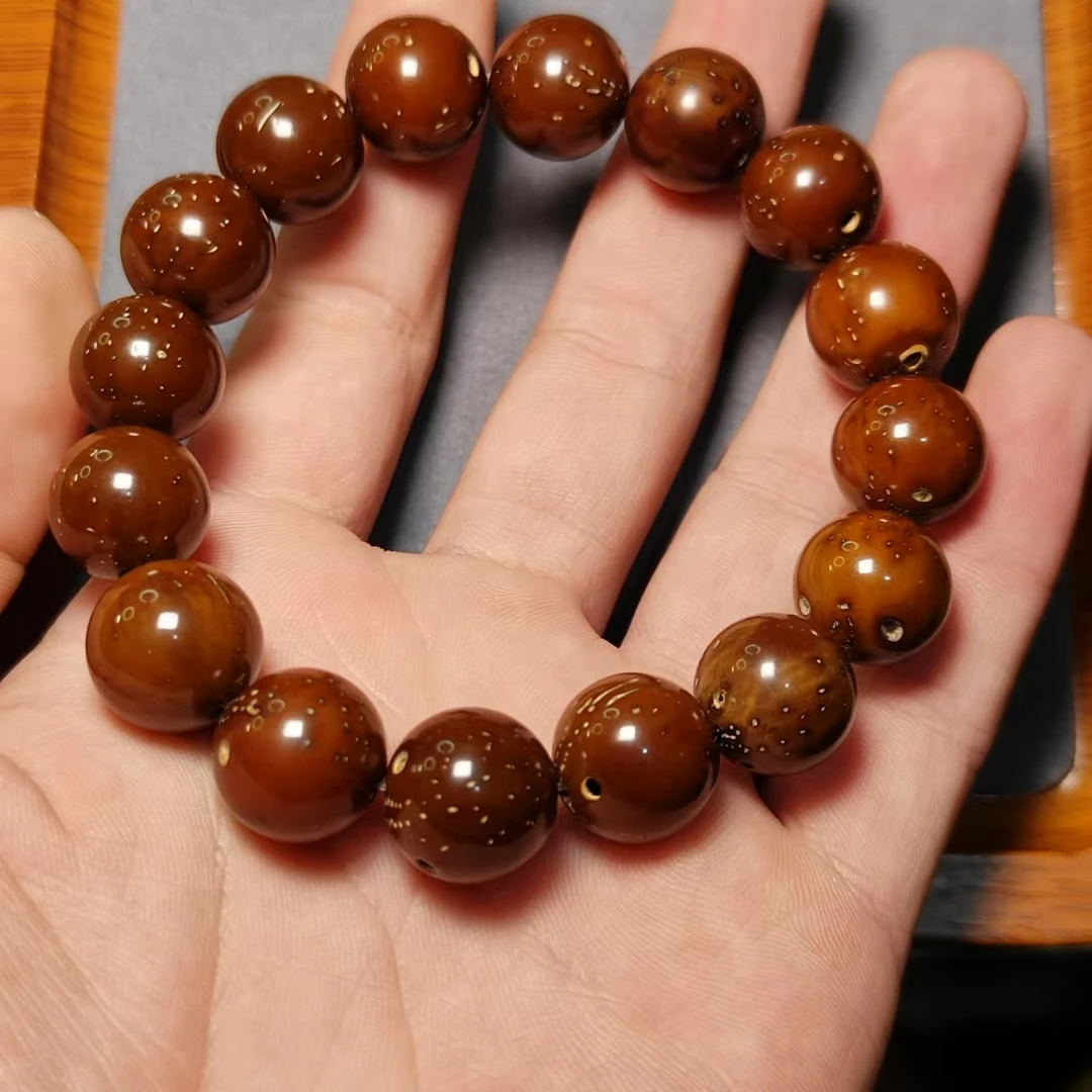 （桃）星光紫金鼠手串一条