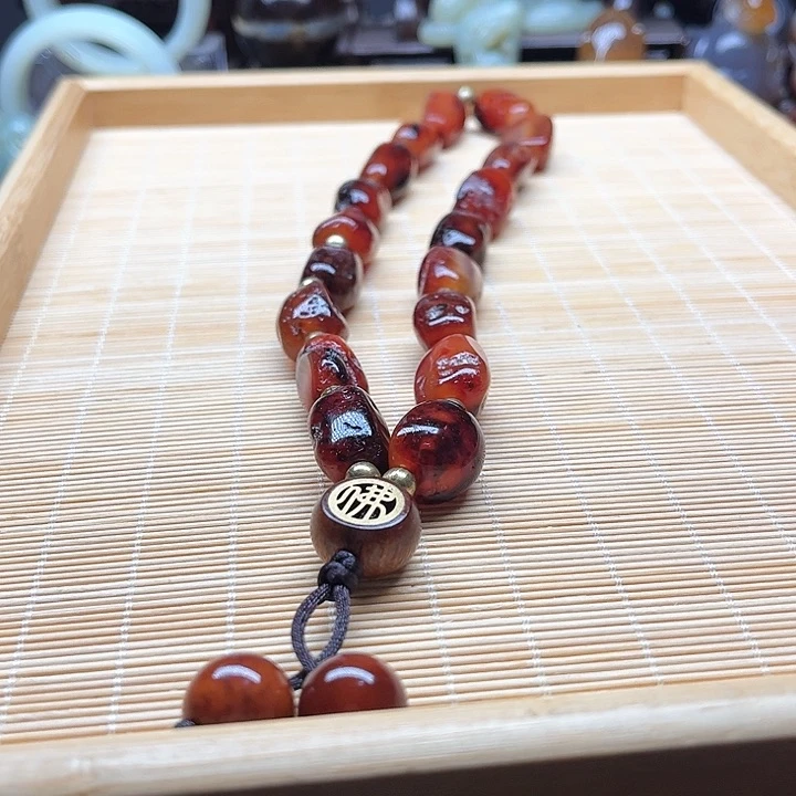 玛瑙/玉髓车挂未镶嵌