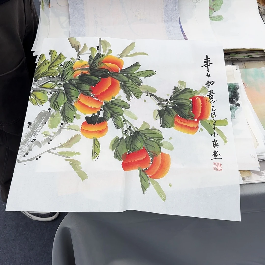 国画纯手绘作品欣赏