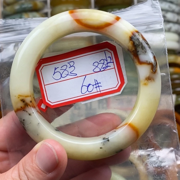 未镶嵌蛇纹石玉手绳