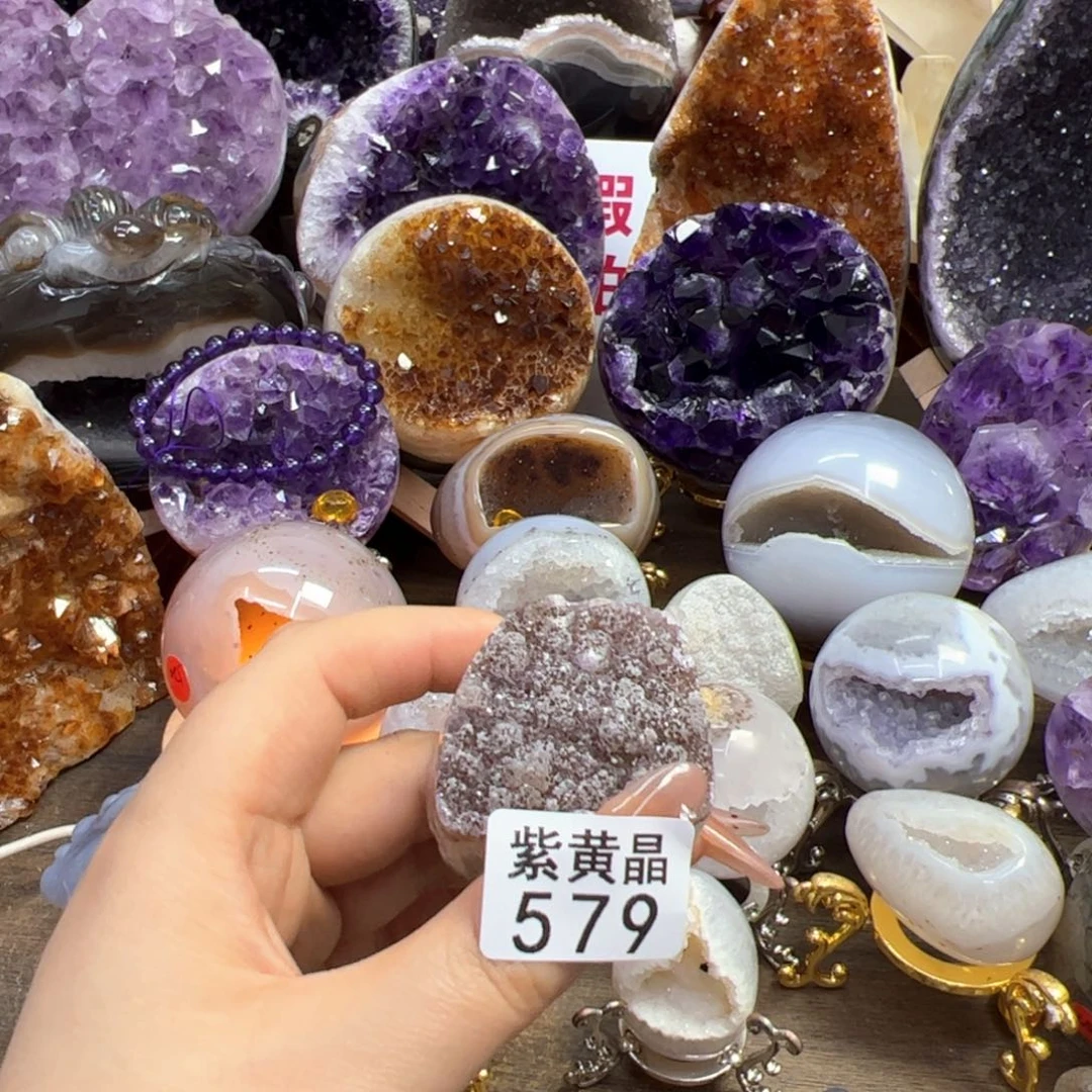 未镶嵌珠宝半成品水晶579