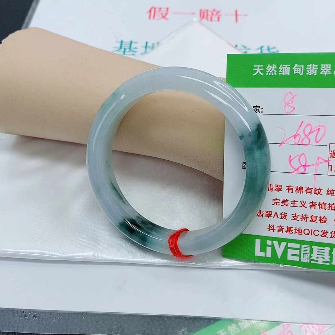 翡翠手镯未镶嵌.***.天然翡翠8