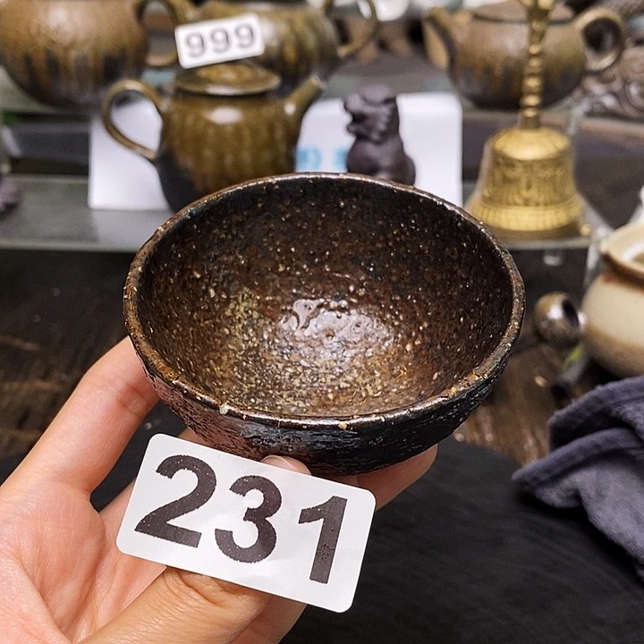 杯泥舍柴烧精品茶器