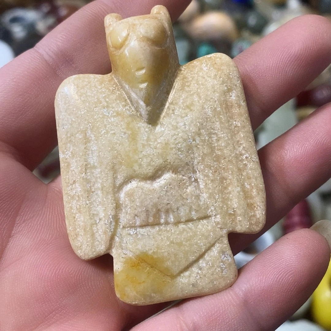 和田玉（糖玉）未镶嵌挂件