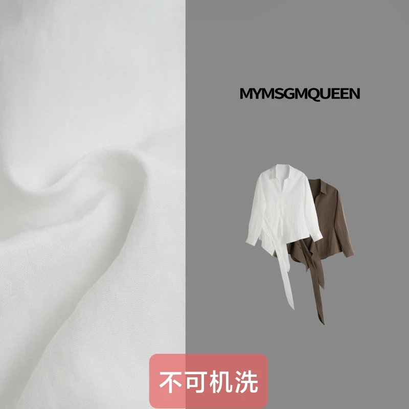 “质感随性”不规则设计感百搭衬衫
