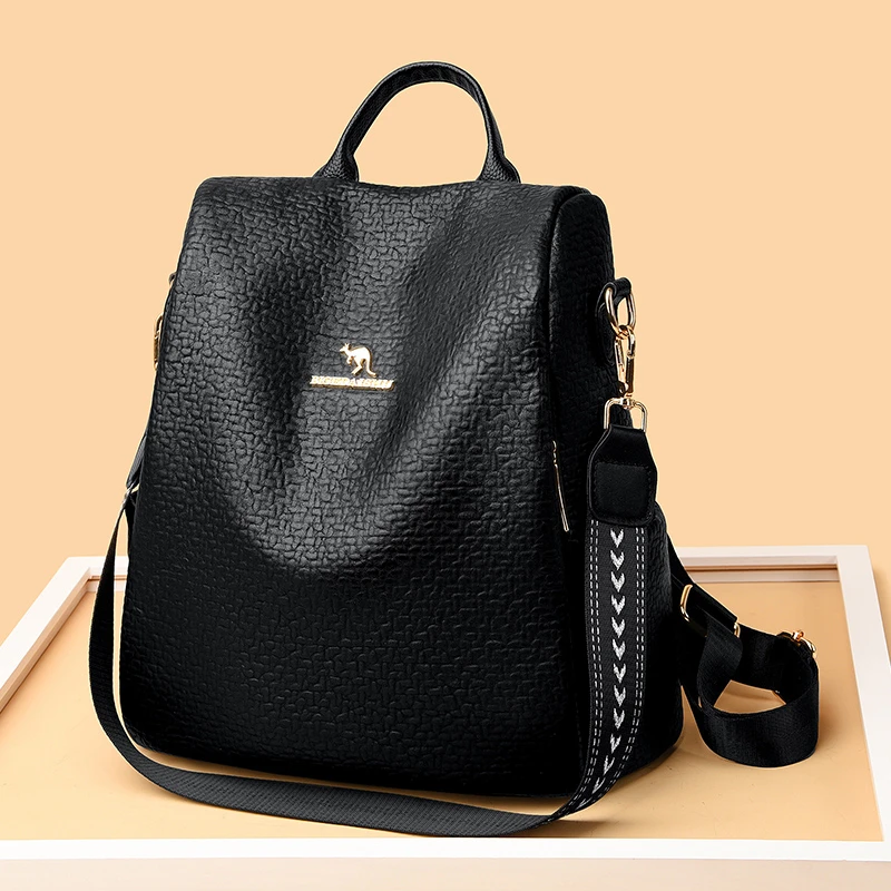 【BIGEDAISHU正品】2025新款双肩包女士时尚休闲潮流百搭双肩包b015