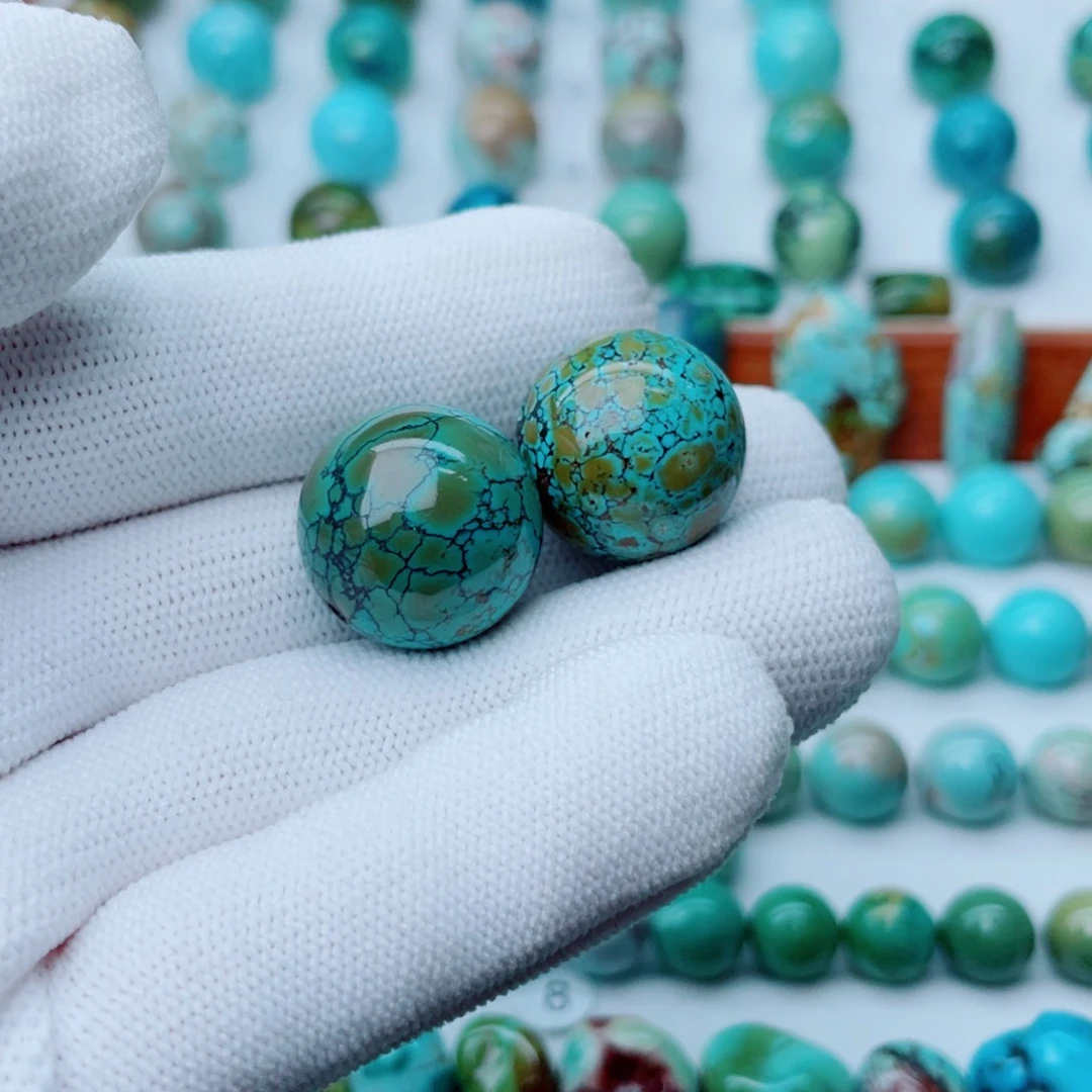 未镶嵌绿松石珠宝奇石Y****D