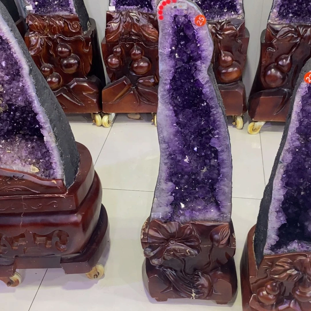 未镶嵌大型摆件（非配饰）紫晶98cm