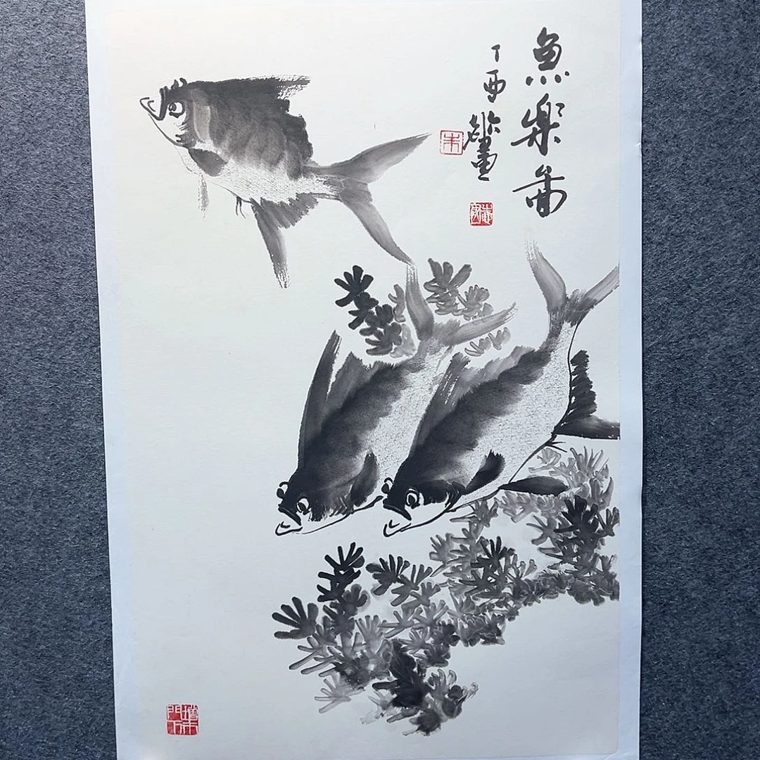 国画纯手绘系列画心
