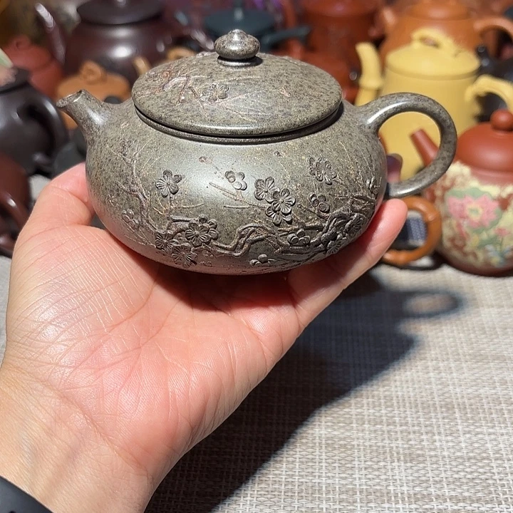 茶壶紫砂原矿宜兴紫砂微瑕