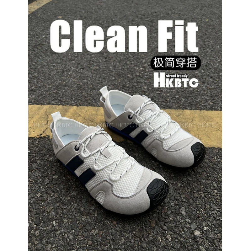 HKBTCNormcore德训鞋男士网面 透气百搭复古时尚潮流阿甘鞋男耐磨