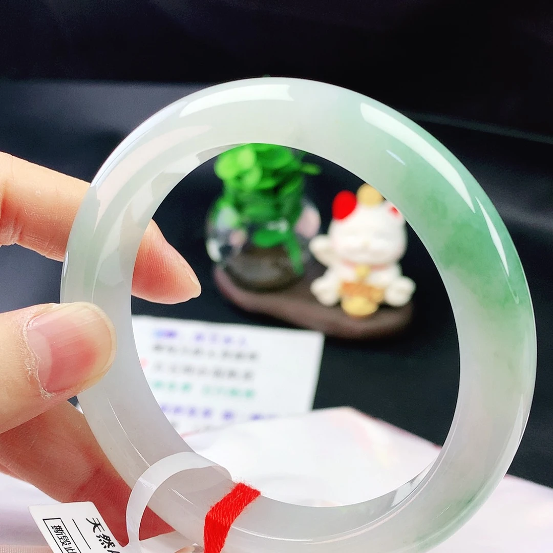 未镶嵌手镯翡翠62圈
