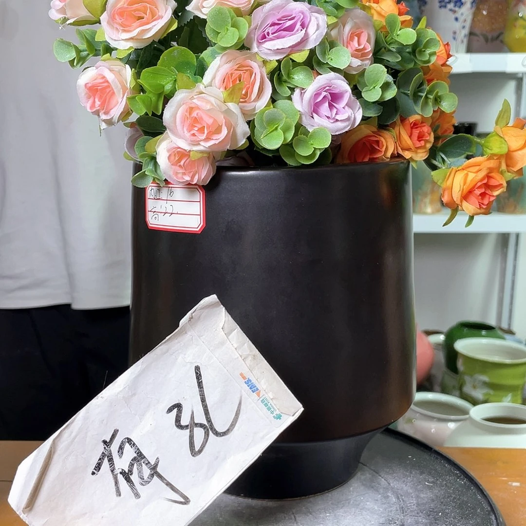 景德镇陶瓷花盆微瑕159