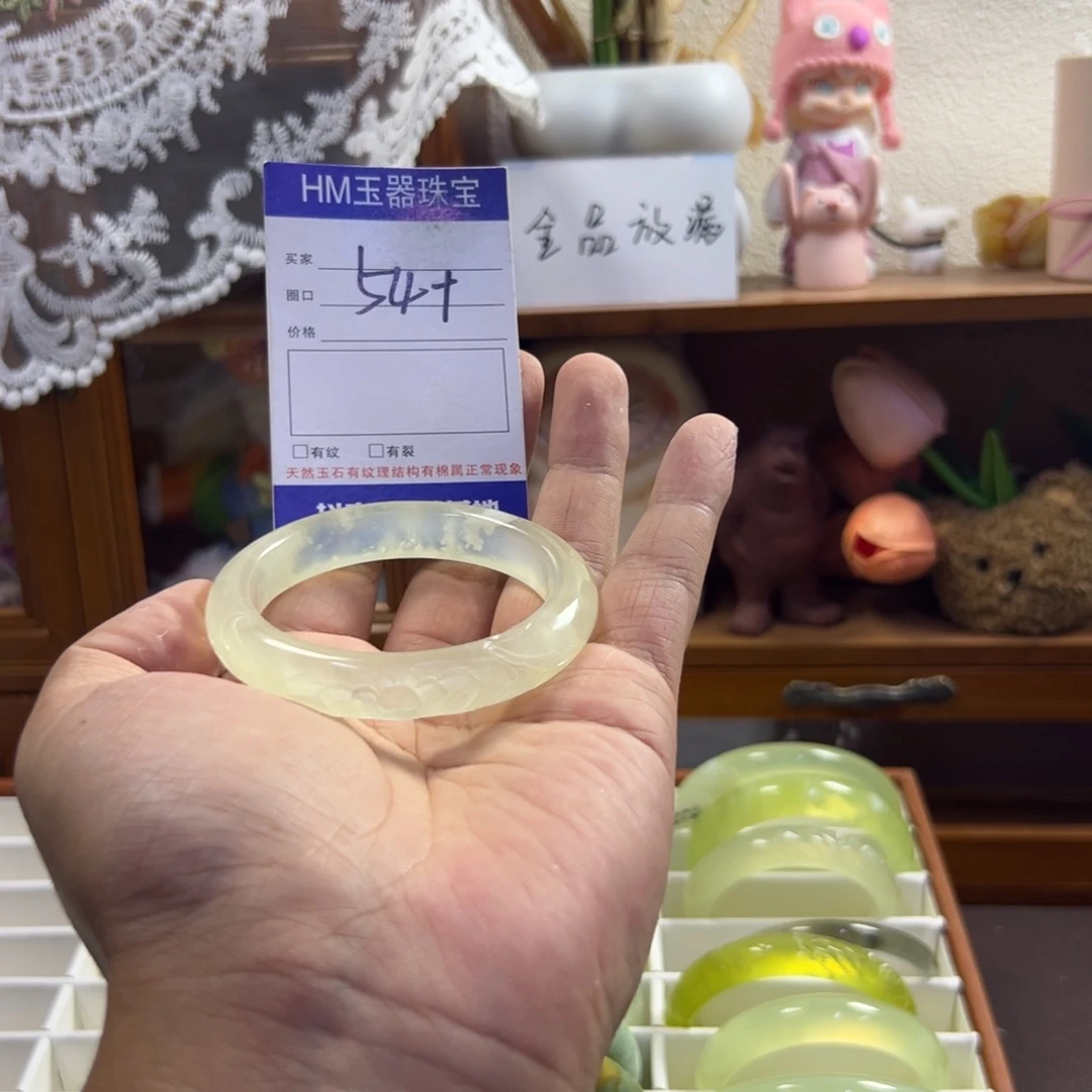 未镶嵌蛇纹石玉手镯606