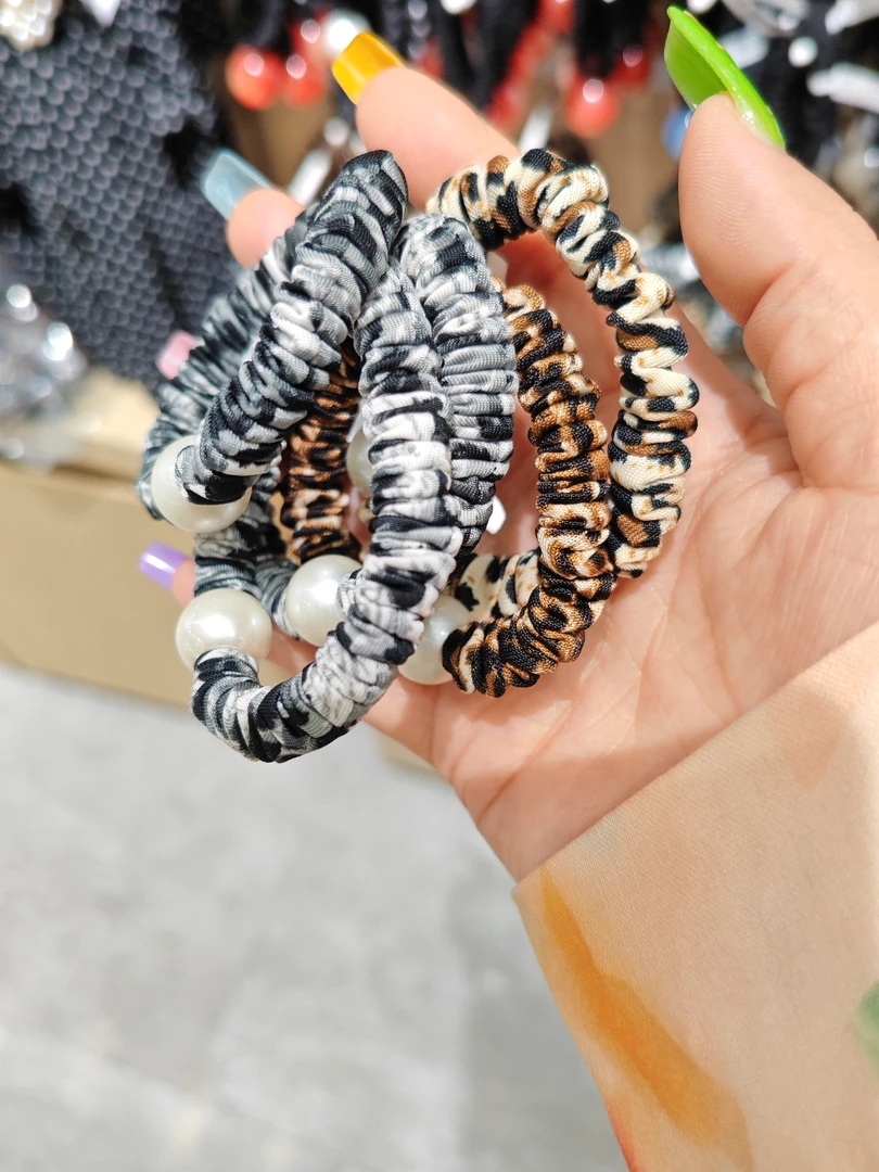 发圈发饰时尚百搭高级少女气质五个