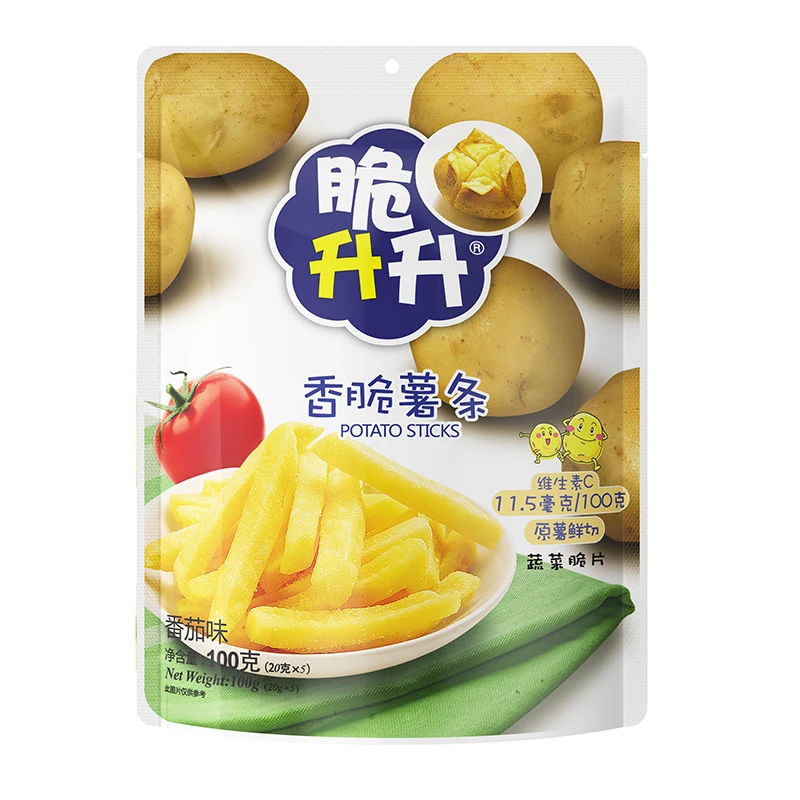 盐烤虾蜂蜜黄油原味番茄味薄脆薯条混味