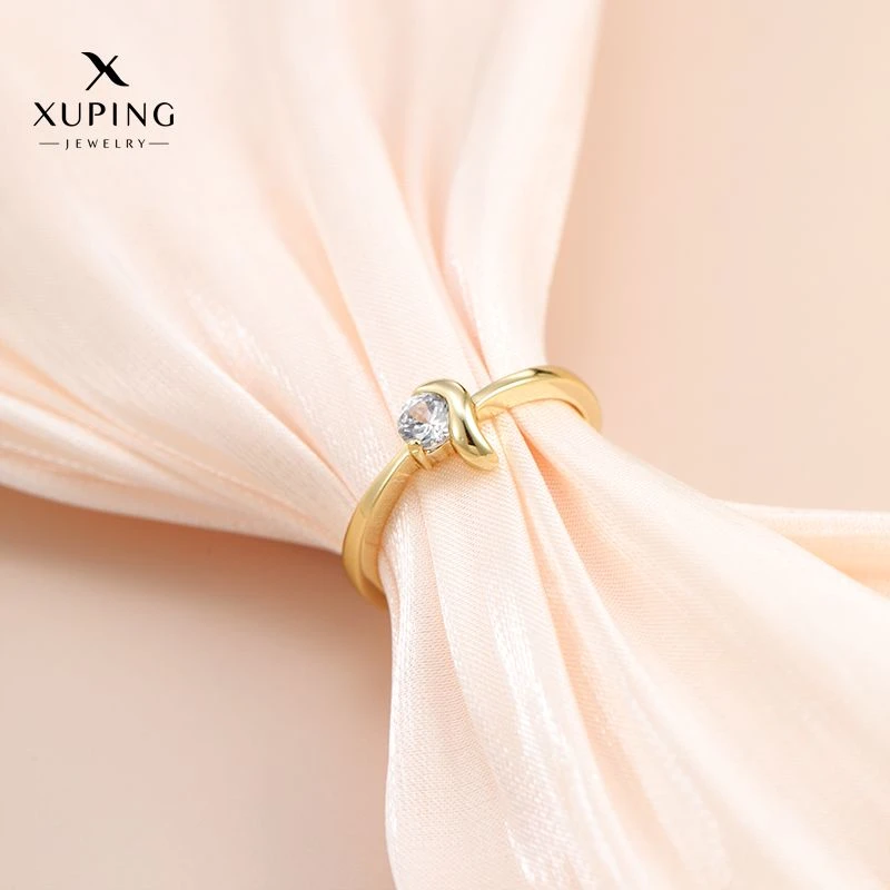 XUPING/旭平首饰 合金合成锆石戒指 【潘生福利】GD  X000920716A6