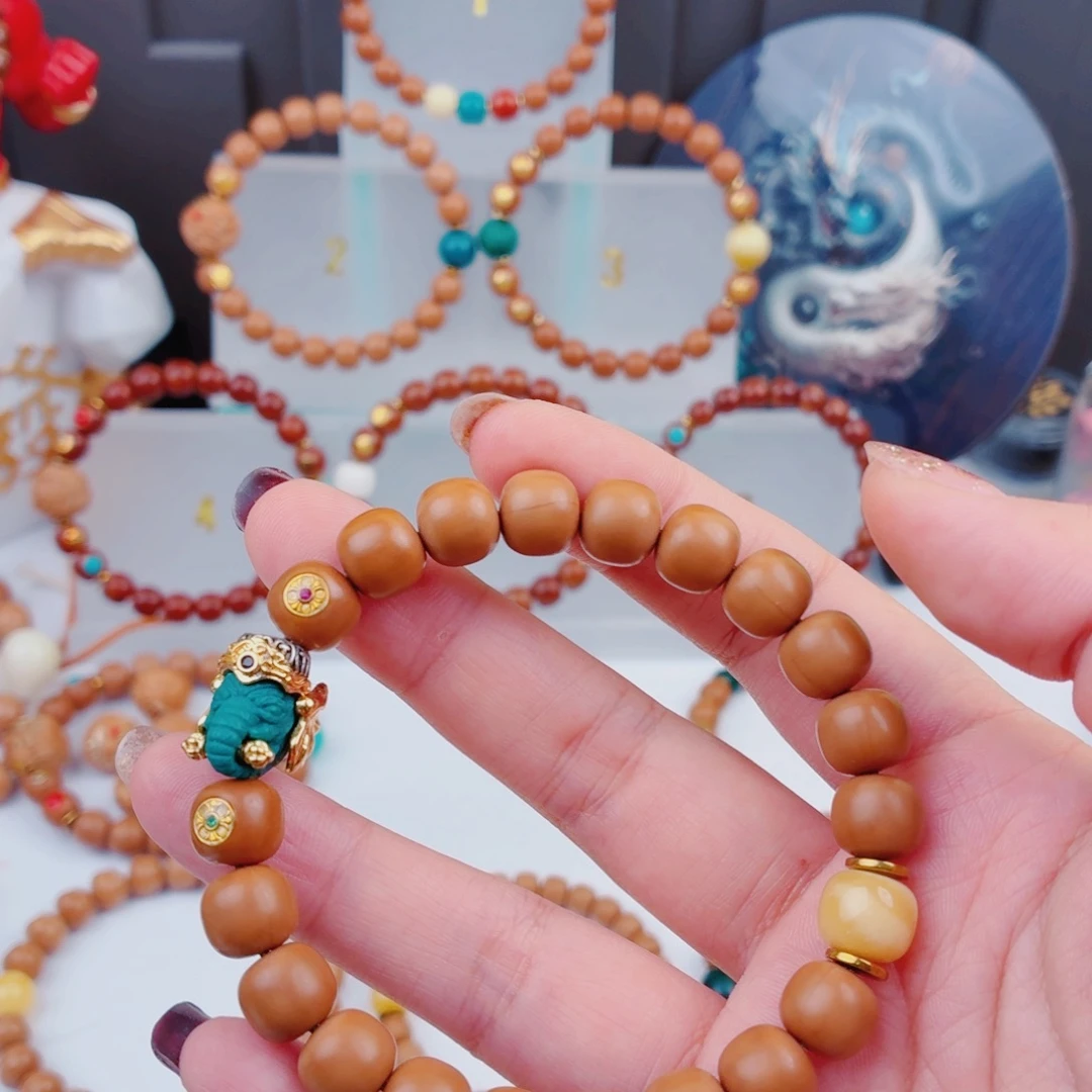 磨***精猴头核桃吊坠猴头手串