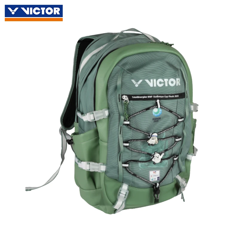 VICTOR威克多胜利羽毛球包苏迪曼杯大容量男女款双肩包BR5047SC25