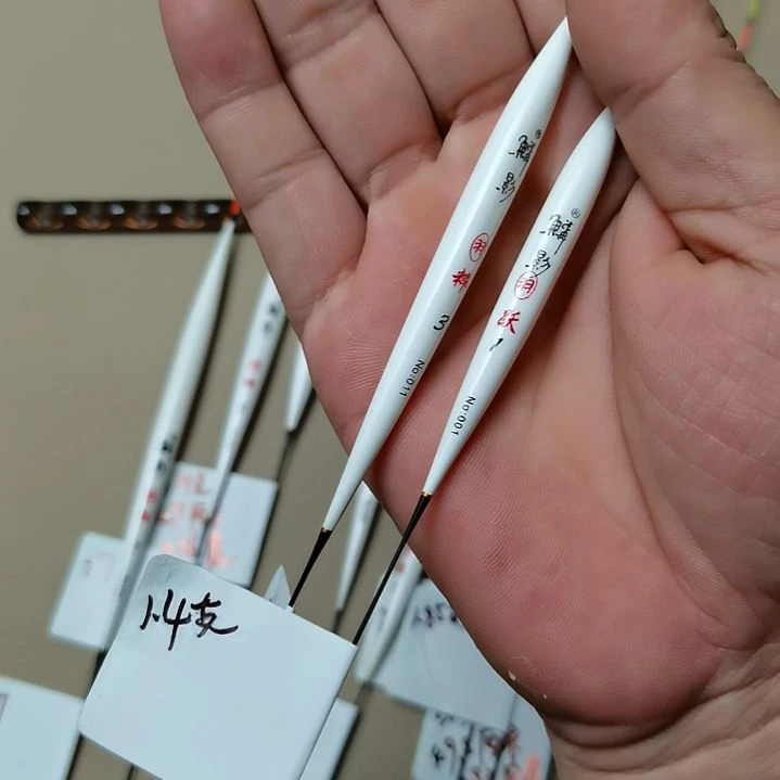 俯***瞰孔雀羽鳞影带壳羽根2支