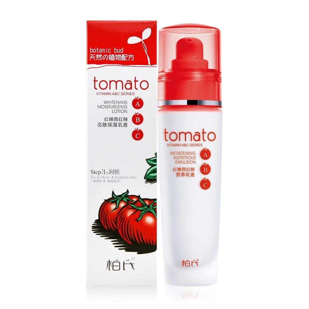 柏氏红嫩西红柿营养乳液补水保湿舒缓水嫩滋养秋冬乳液细腻脸部