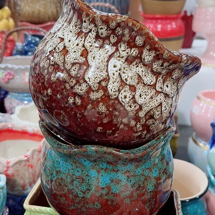 多肉陶瓷花盆满10元包邮