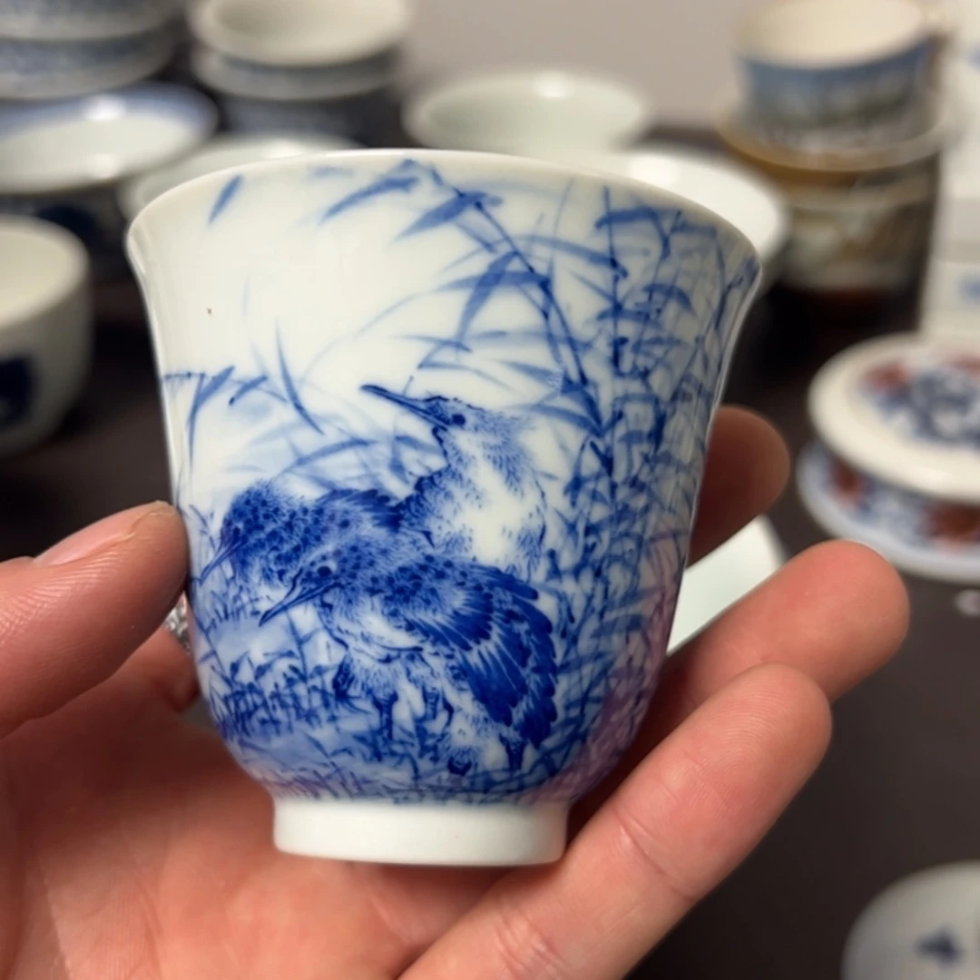 瓷片景德镇瓷器手工手绘