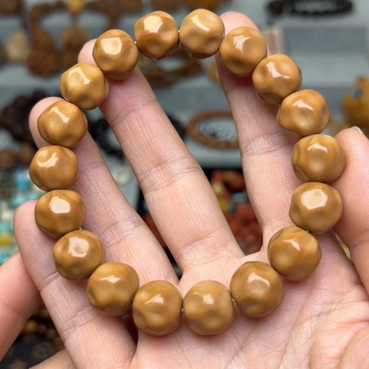 猴头核桃吊坠13.5m m无相单圈