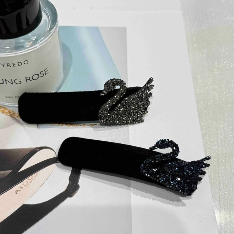 【小魏总珠宝】天鹅侧夹7cm（一个）