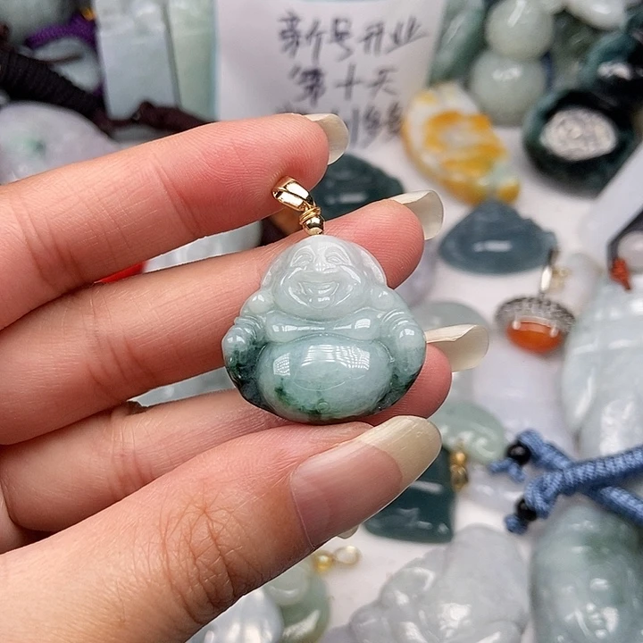 未镶嵌挂件翡翠翡翠