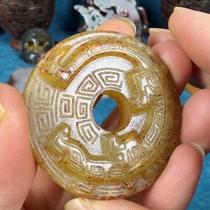 和田玉（糖玉）未镶嵌挂件