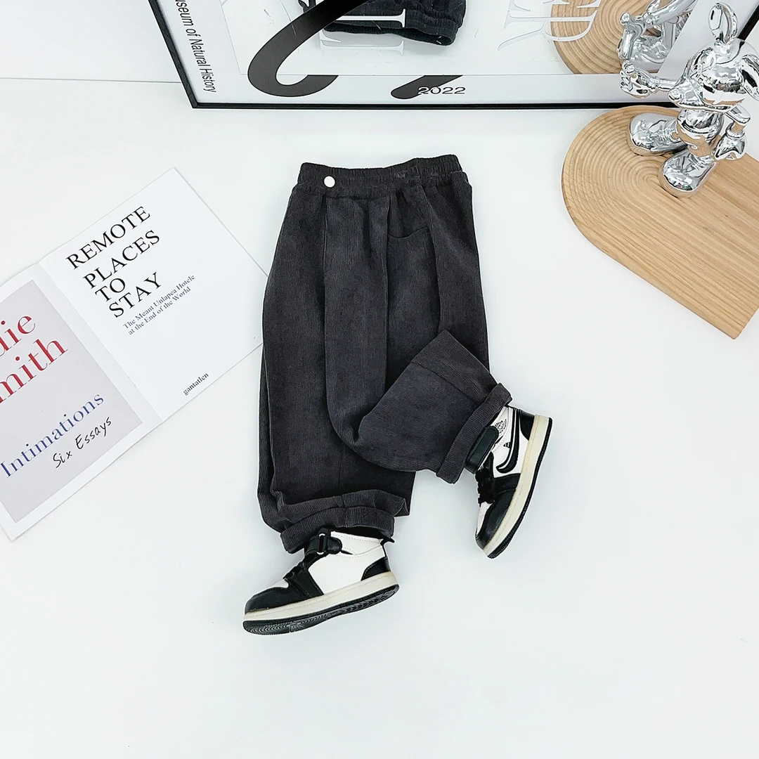 男童裤子秋季中大儿童休闲裤洋气潮2025新款BQ25796Y悠悠童话童装