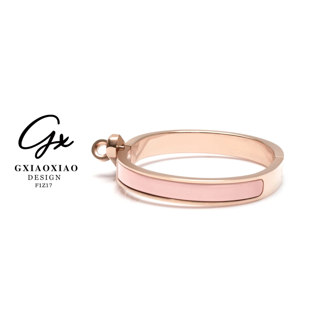 钛钢手镯 手镯 GXX 法式气质轻奢高级感手镯 F1Z17