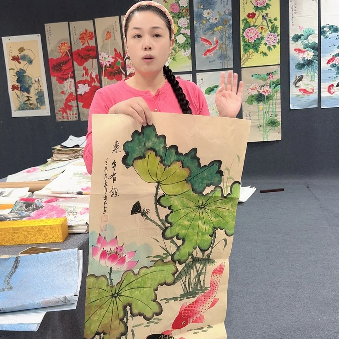国画非常精美的一副作品