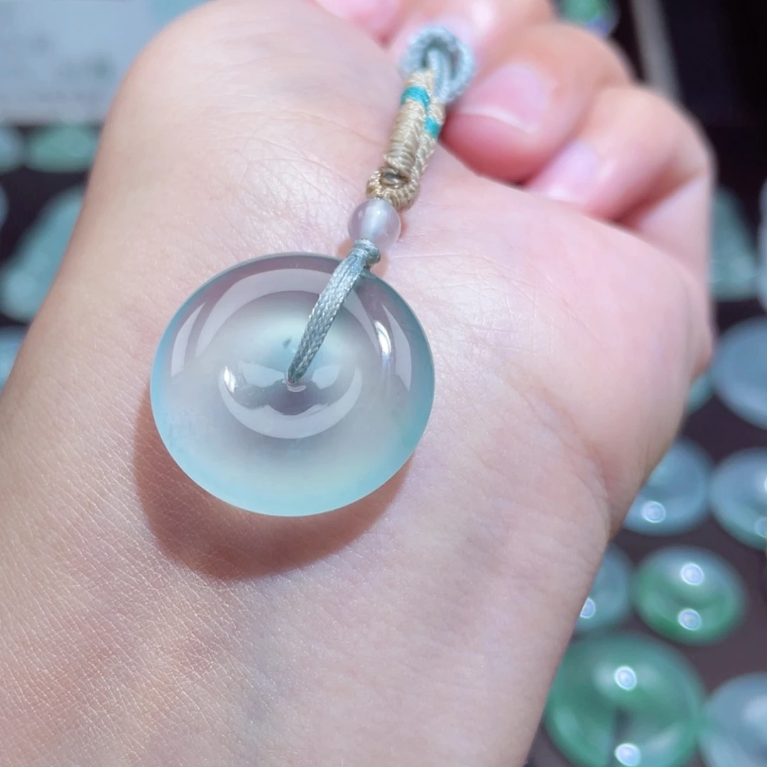 颈饰未镶嵌翡翠扣子