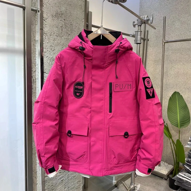 139【清货】冬季户外连帽保暖工装服休闲百搭宽松加厚抗寒外套