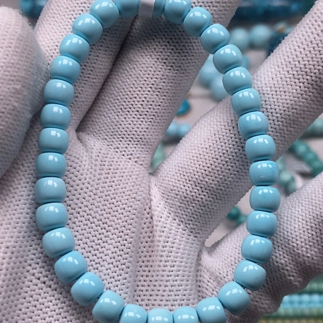 绿松石未镶嵌原矿纯干料绿松石