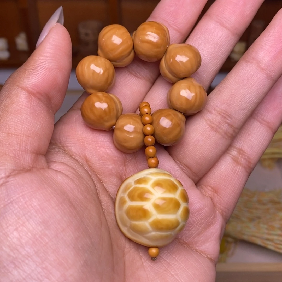 吊坠猴头核桃全品屁桃手捻➕大富甲