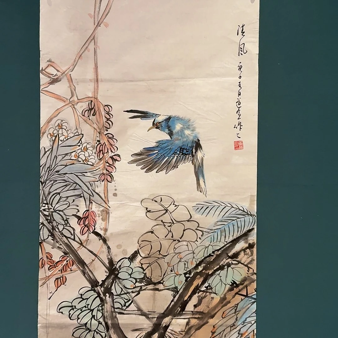国画董老师作品画作