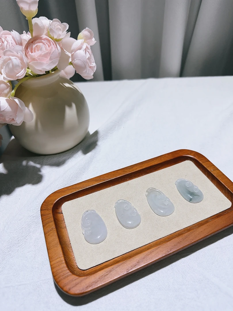 天然缅甸翡翠A货如意（多样性发货一件）