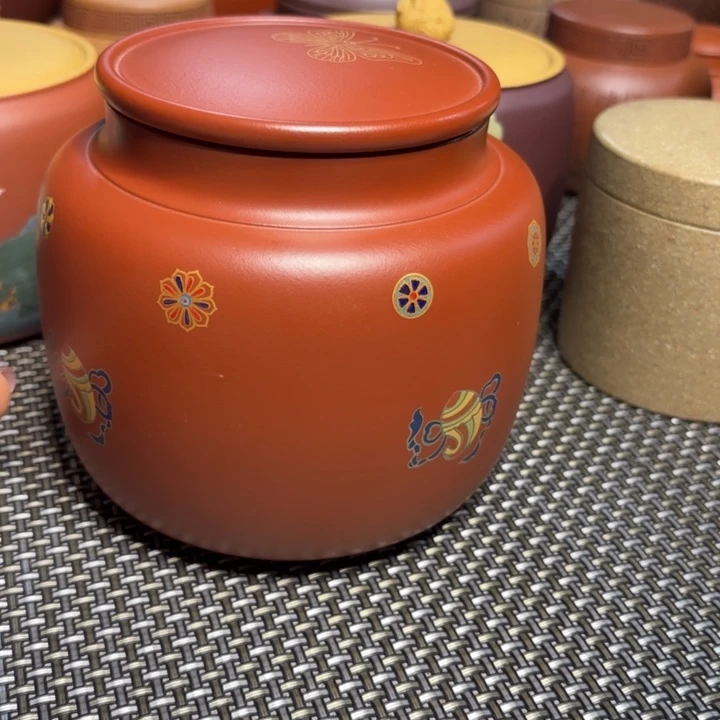 紫砂茶叶罐中高端紫砂茶叶罐