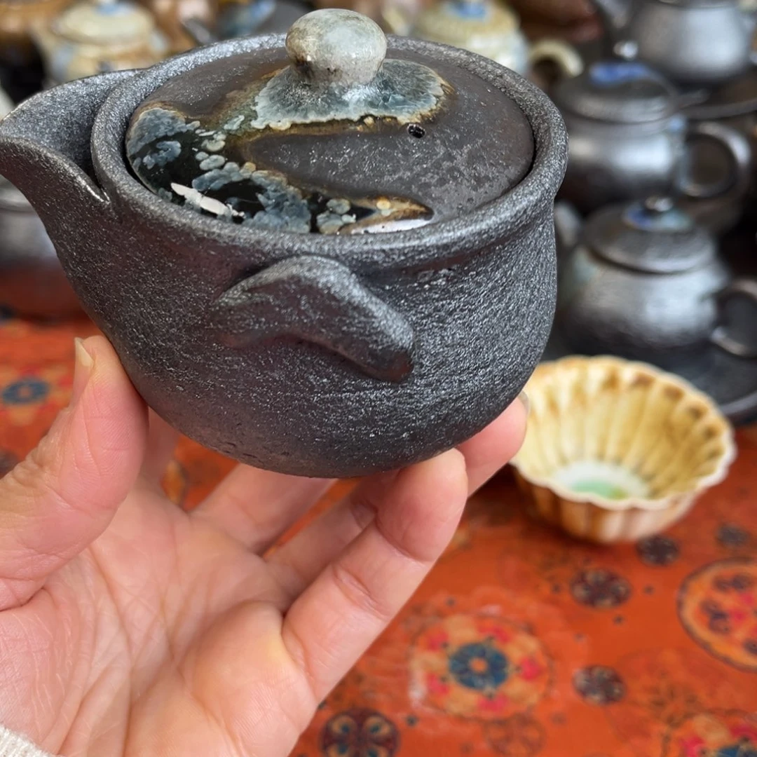 柴烧柴烧茶器柴烧