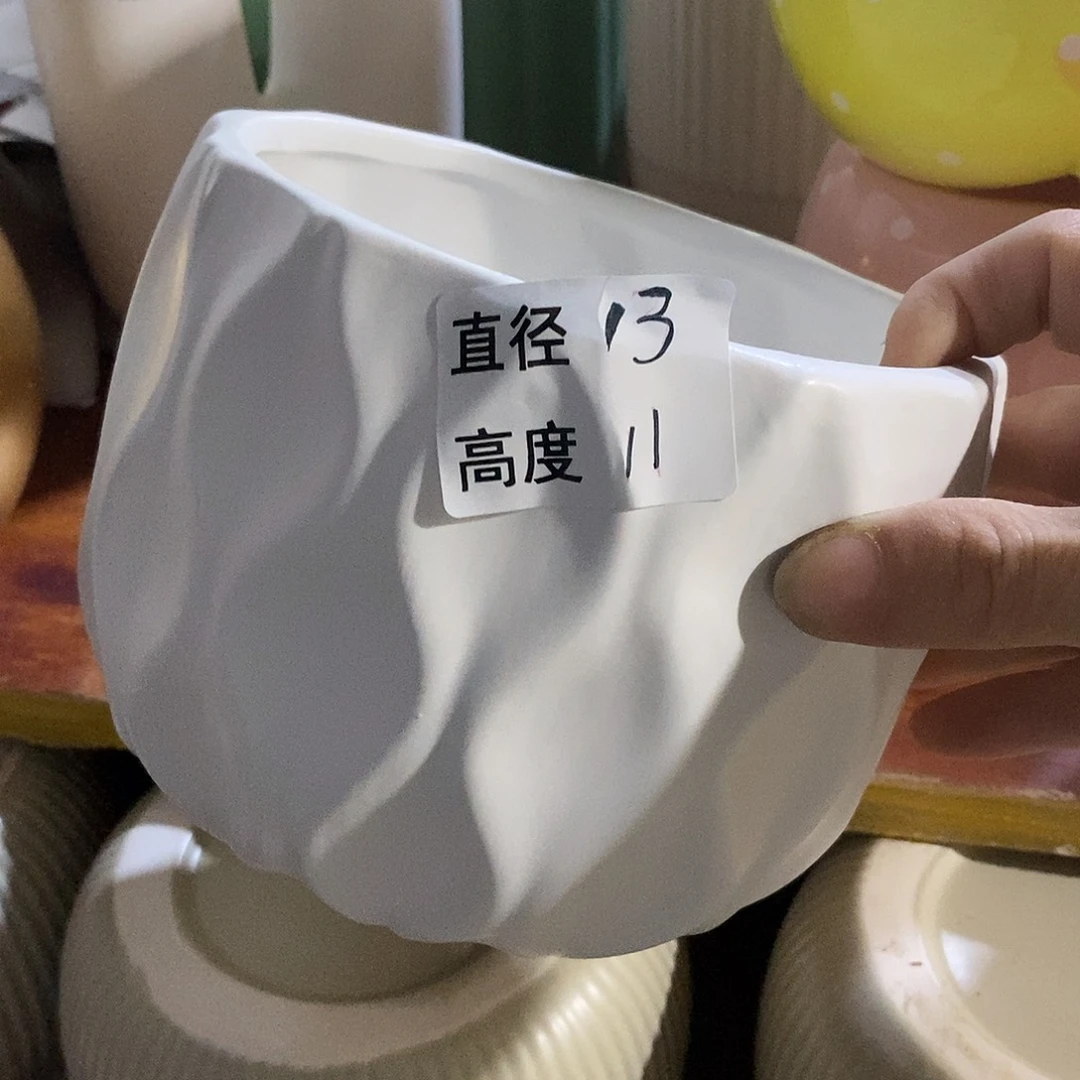 陶杯子陶盆有孔 瑕疵介意勿拍