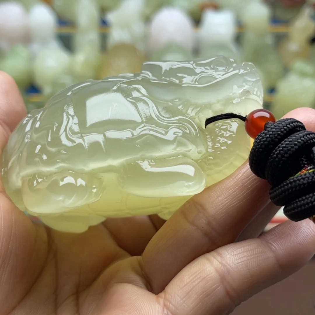 正***—玉天然桌面小摆件