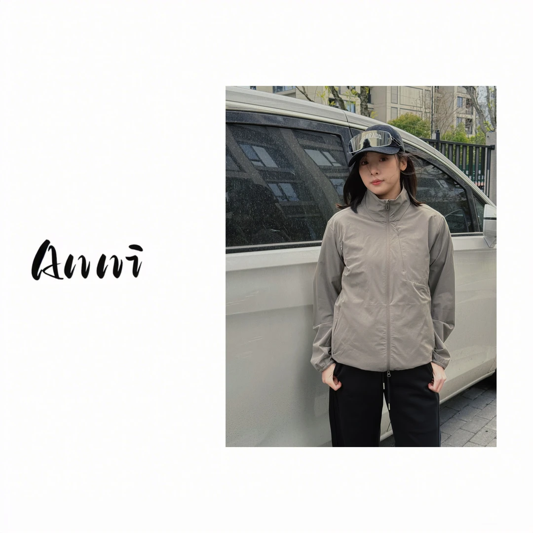 Anni【25SS 3511】非迪迦 春夏立领薄款夹克防晒外套夹克