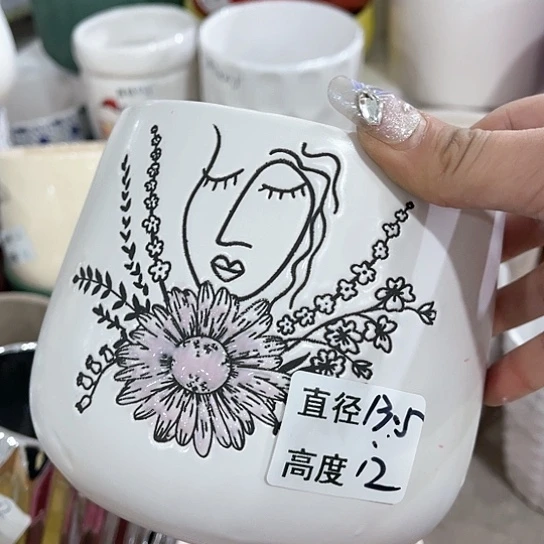 陶瓷外贸尾货多肉绿植陶瓷花盆