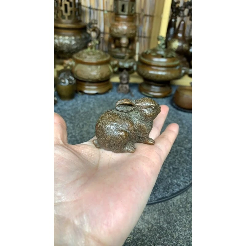 工艺精湛铜精品摆件722