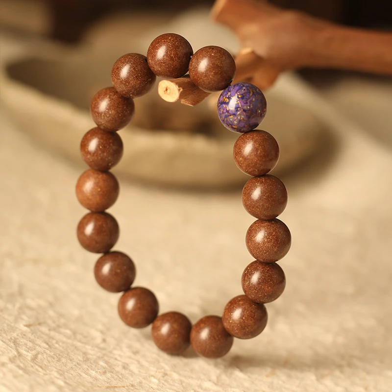 【郑师傅】龙涎合香珠•单圈﹝12mm­­­­·16颗+大漆﹞古法非遗制作