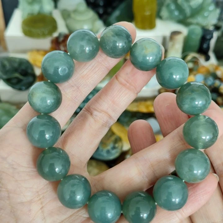未镶嵌岫玉手串手串