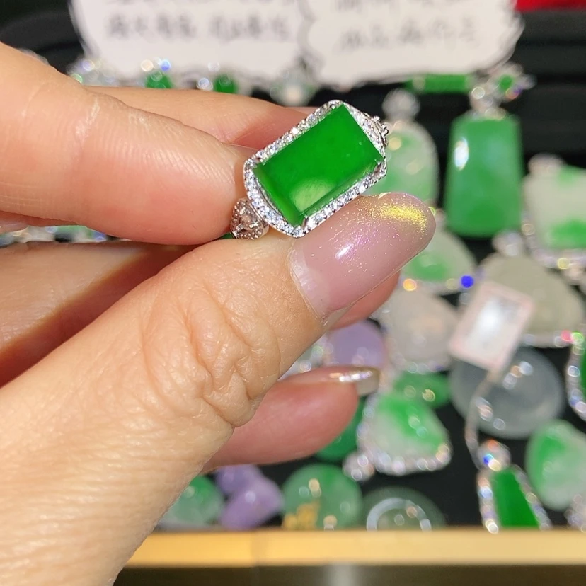 【闪购商品】未镶嵌戒指翡翠天然翡翠